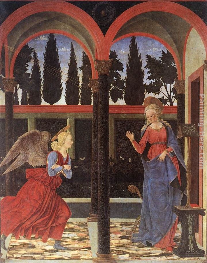 Alessio Baldovinetti Annunciation